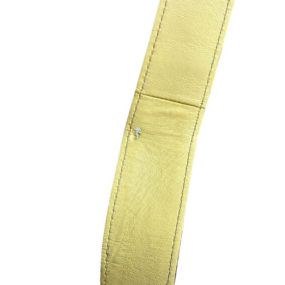 Vintage Coach Yellow Leather Bleecker Crossbody Shoulder Bag F13355 - Picture 8 of 16